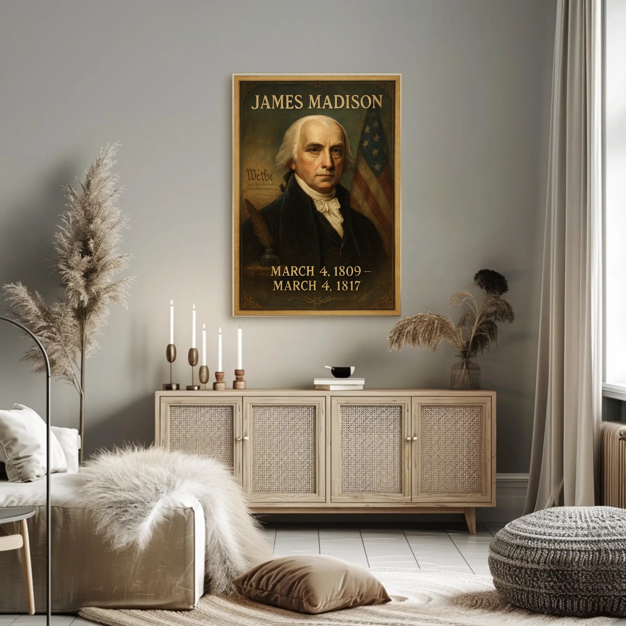 James Madison Poster