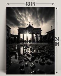 The Brandenburg Gate At Dusk Poster