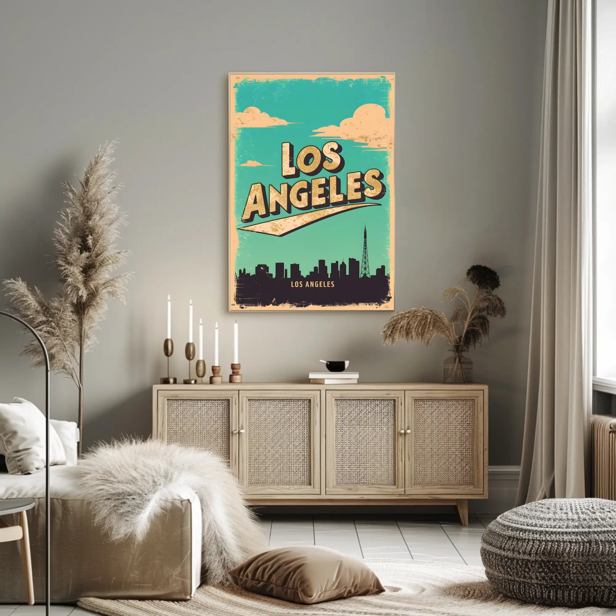 Vintage Los Angeles Poster