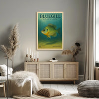 Bluegill NatureS Jewel Poster