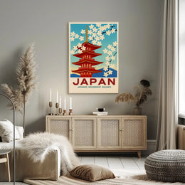 Japan Japanese Government Railways Poster PosterGoat