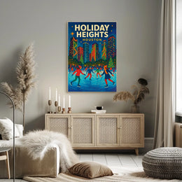 Holiday Heights In Houston Poster