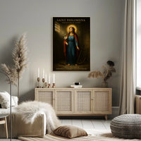 St. Philomena Devotional Art Print - Cultural Poster