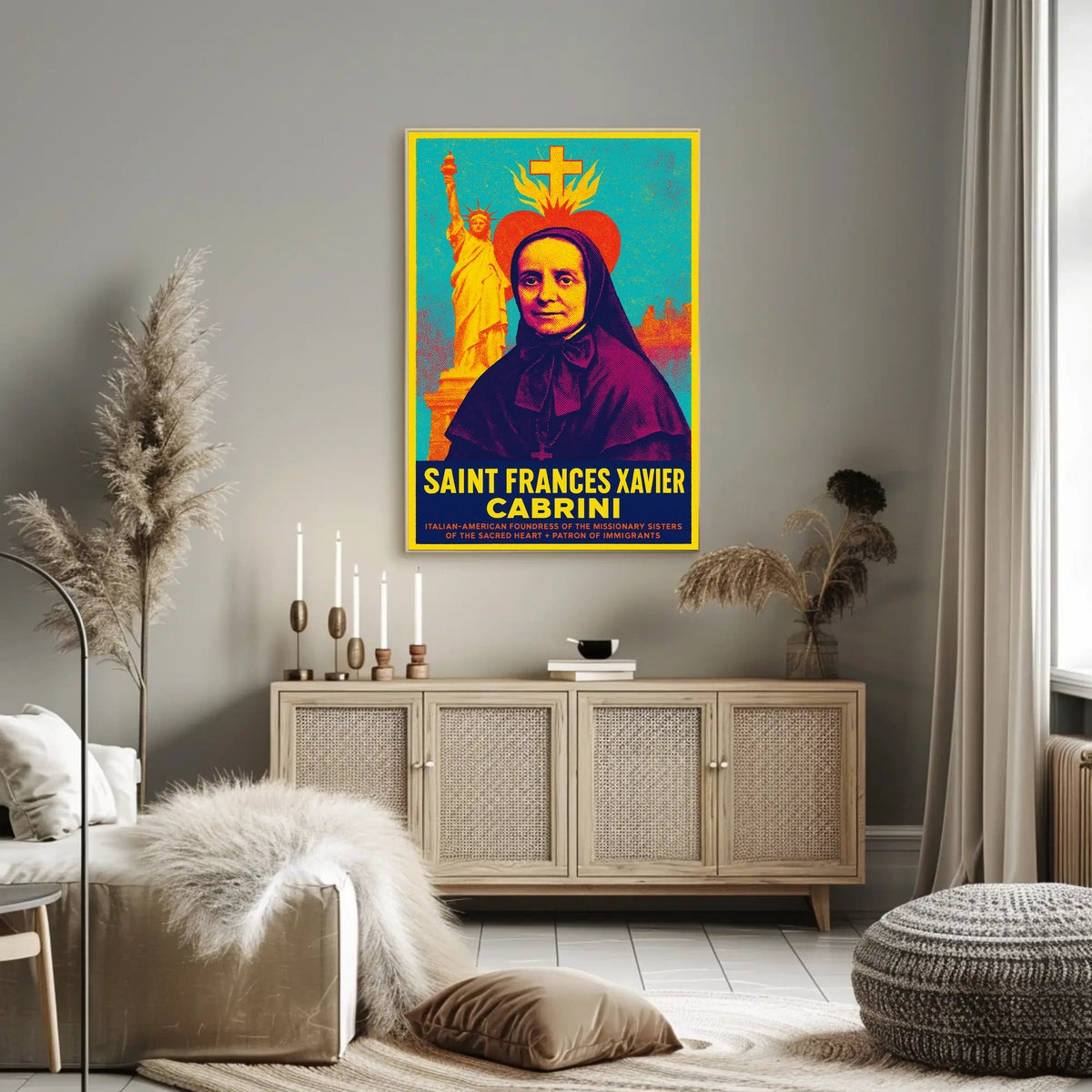 Saint Frances Xavier Cabrini Poster