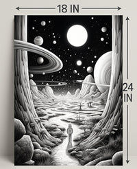 Cosmic Wanderer Poster PosterGoat