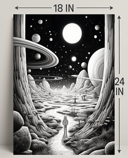 Cosmic Wanderer Poster PosterGoat