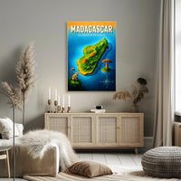 Madagascar An Island of Adventure Poster PosterGoat