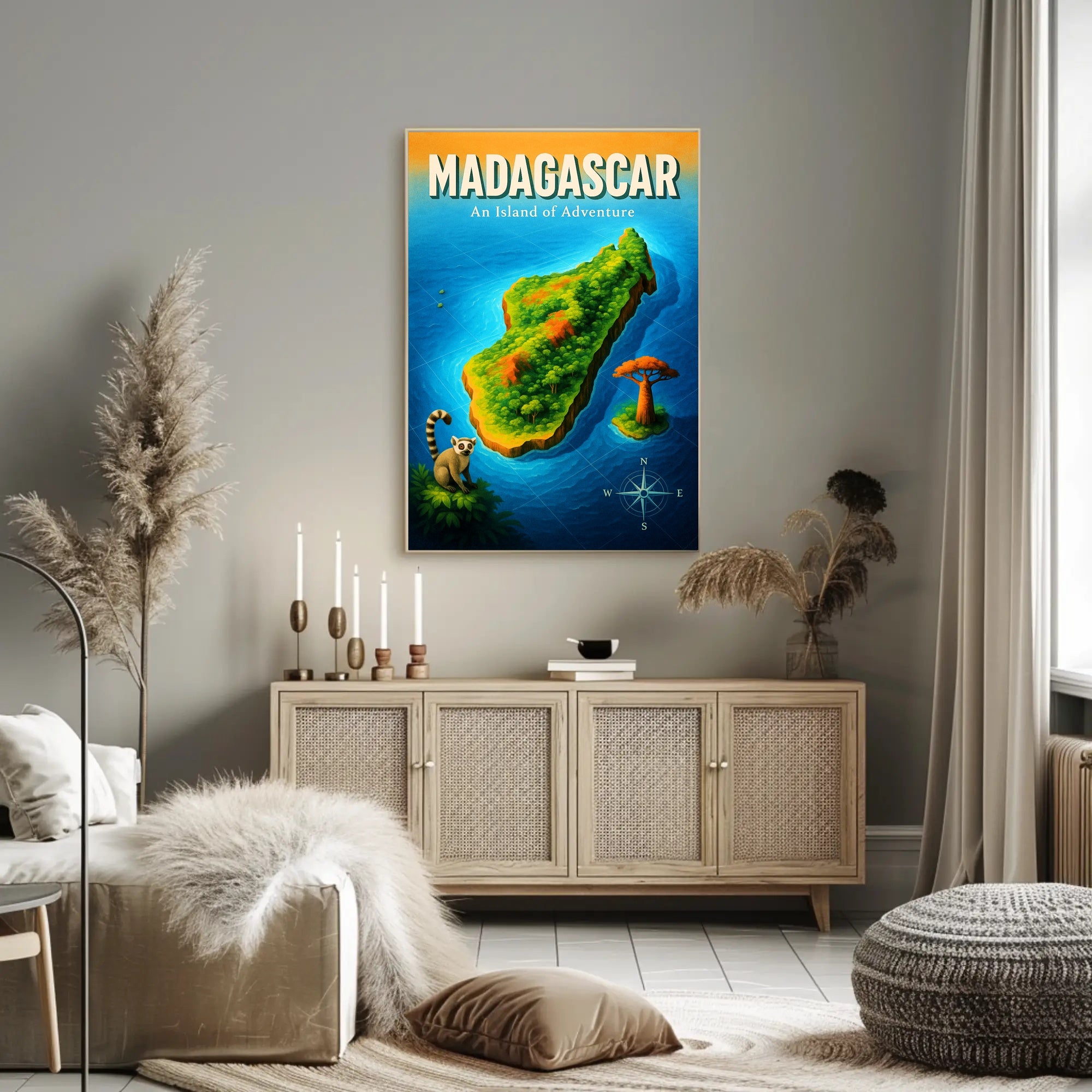 Madagascar An Island of Adventure Poster PosterGoat