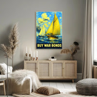 Buy War Bonds Poster PosterGoat
