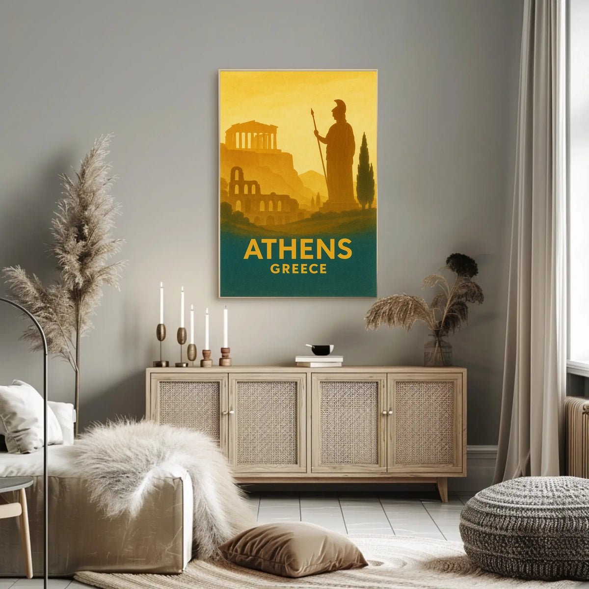 Athens, Greece A Timeless Journey Poster