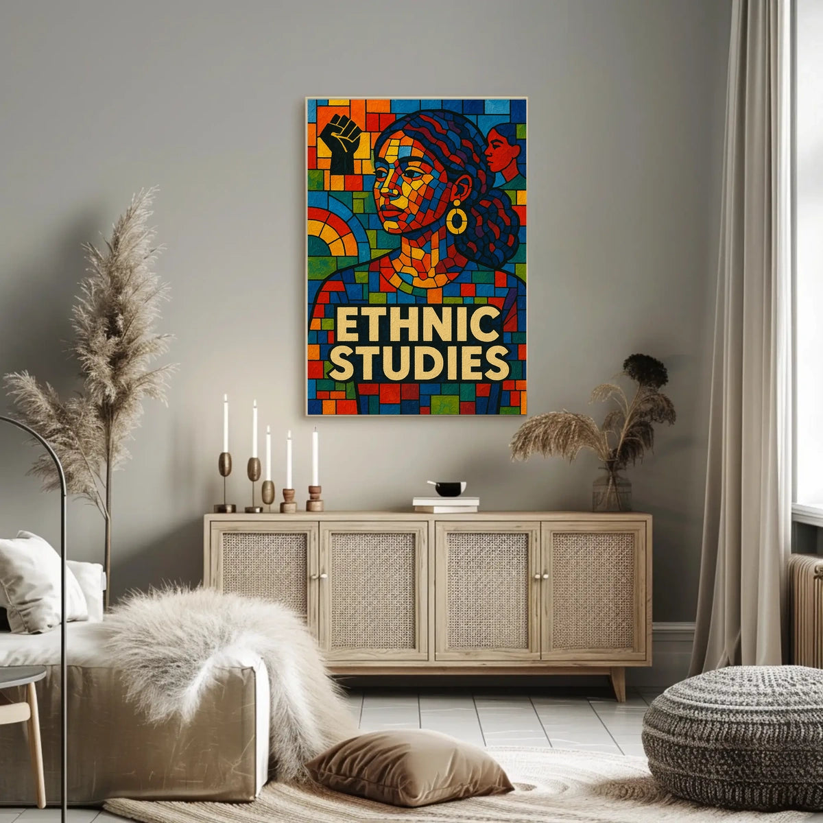 Ethnic Studies Mosaic Poster