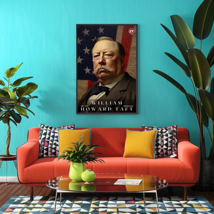 William Taft 27th President Of The United States Portrait