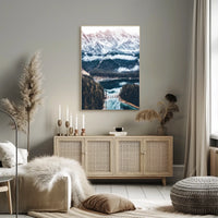 Majestic Mountain Landscape Poster