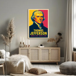 Thomas Jefferson 3rd President Poster