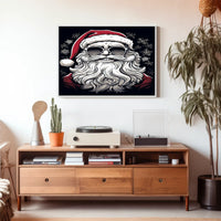 Cool Santa Vibes Poster
