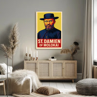 St. Damien of Molokai Poster