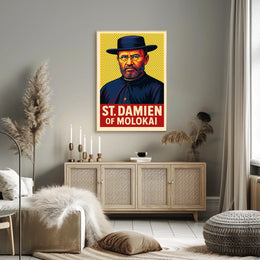St. Damien of Molokai Poster