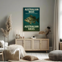 Australian Bass Poster