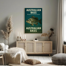 Australian Bass Poster