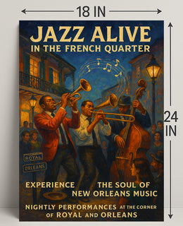 New Orleans Jazz Celebration: Music or Concert Poster