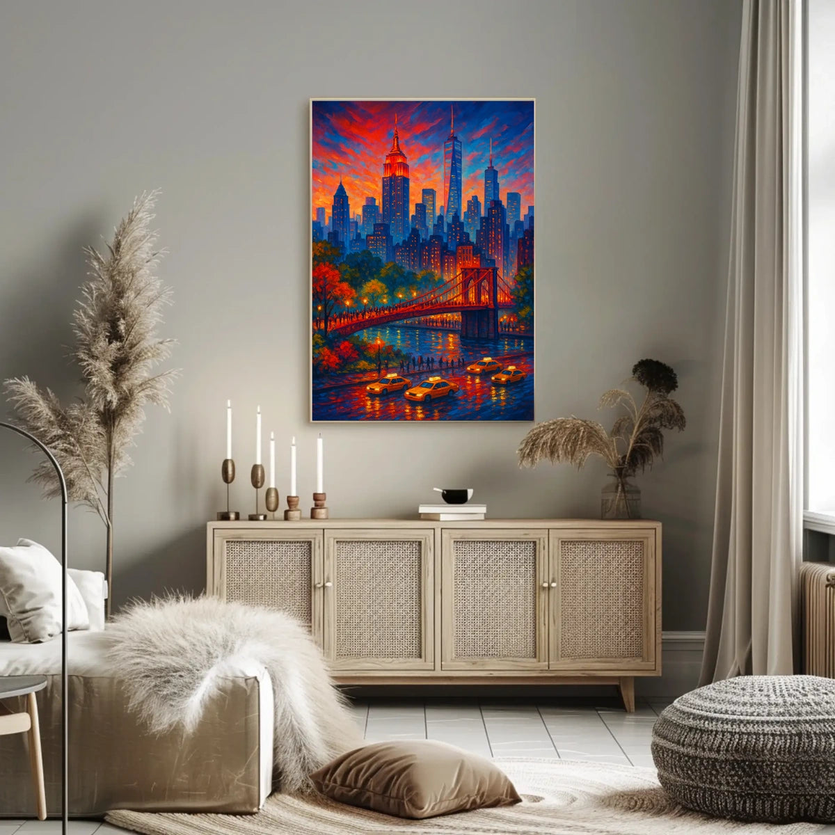 City Lights at Dusk