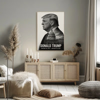Donald Trump 45th President of the United States Reflections Poster