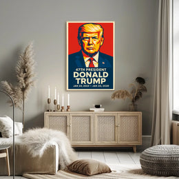 Donald Trump 47Th President Poster