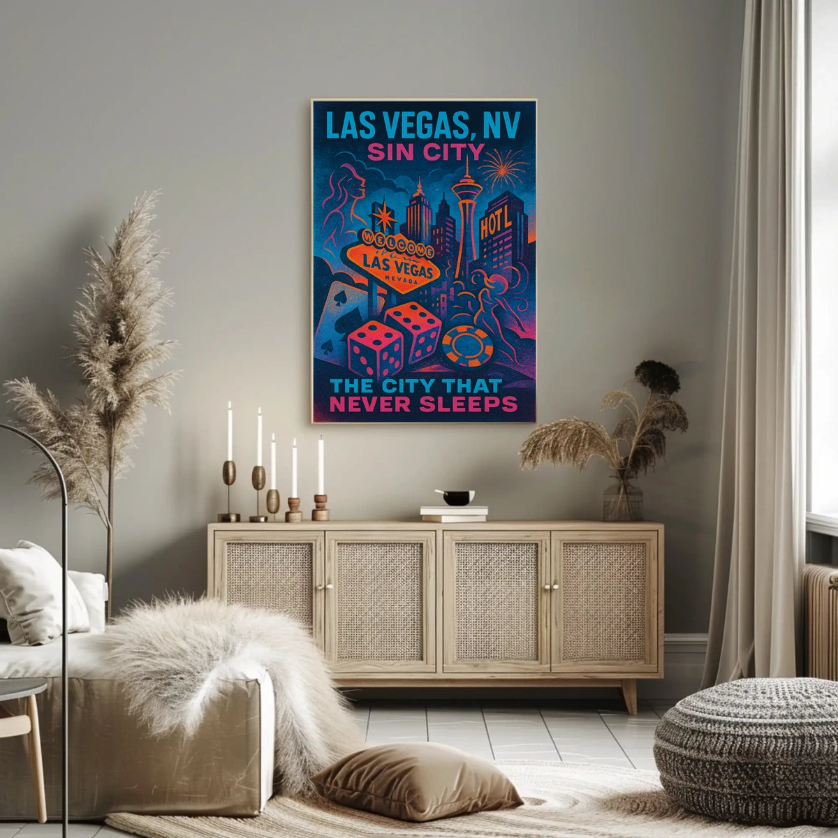 Las Vegas Sin City Poster