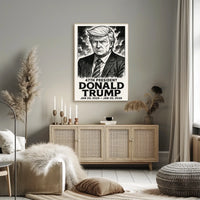 Donald Trump 47th President Poster