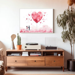 Love in Watercolors Poster