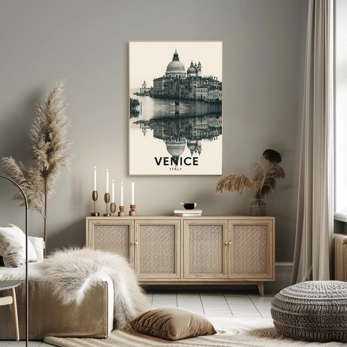 Venice Reflections Poster