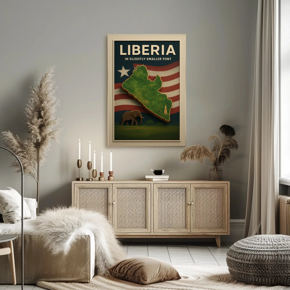 Liberia A Visual Tribute Poster