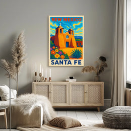New Mexico Santa Fe Poster