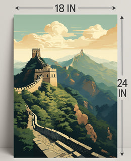 The Great Wall Of China Poster
