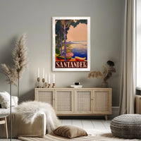Santander Coastal Retreat Poster