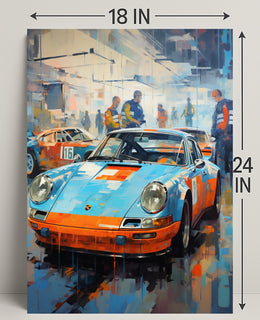 Racing Legends Poster PosterGoat