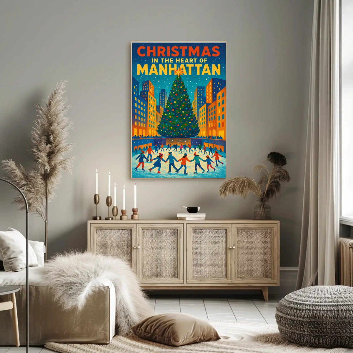 Christmas in the Heart of Manhattan Poster