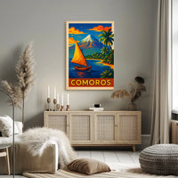 Comoros Island Paradise Poster