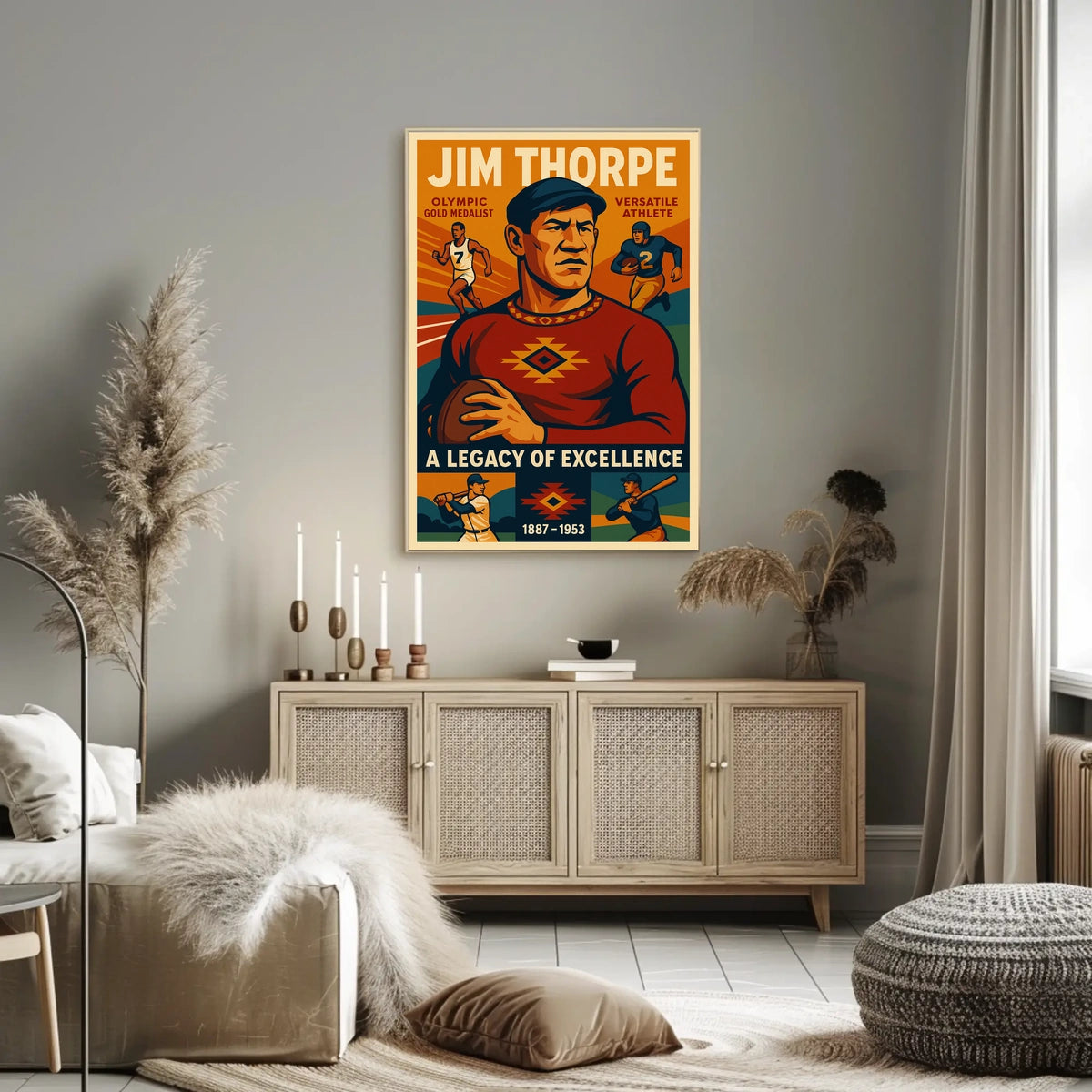 Jim Thorpe Legacy Excellence Poster