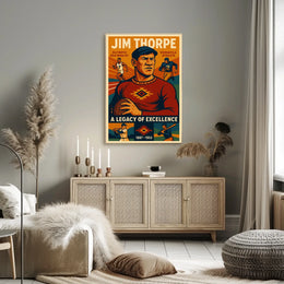 Jim Thorpe Legacy Excellence Poster
