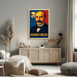 Georges Méliès Cinematic Pioneer Poster