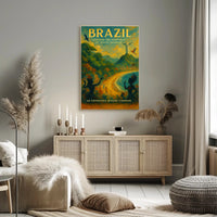 Discover Brazil Poster