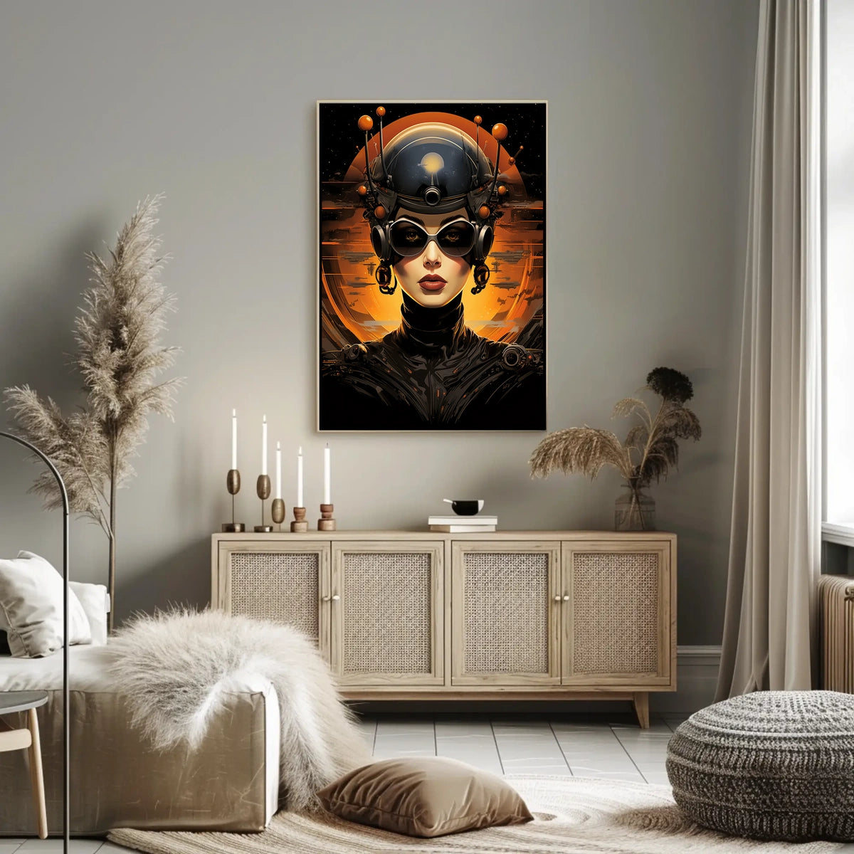 Futuristic Visionary Poster