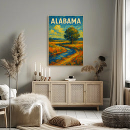 Alabama Landscape Poster