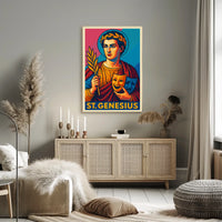 St. Genesius Poster