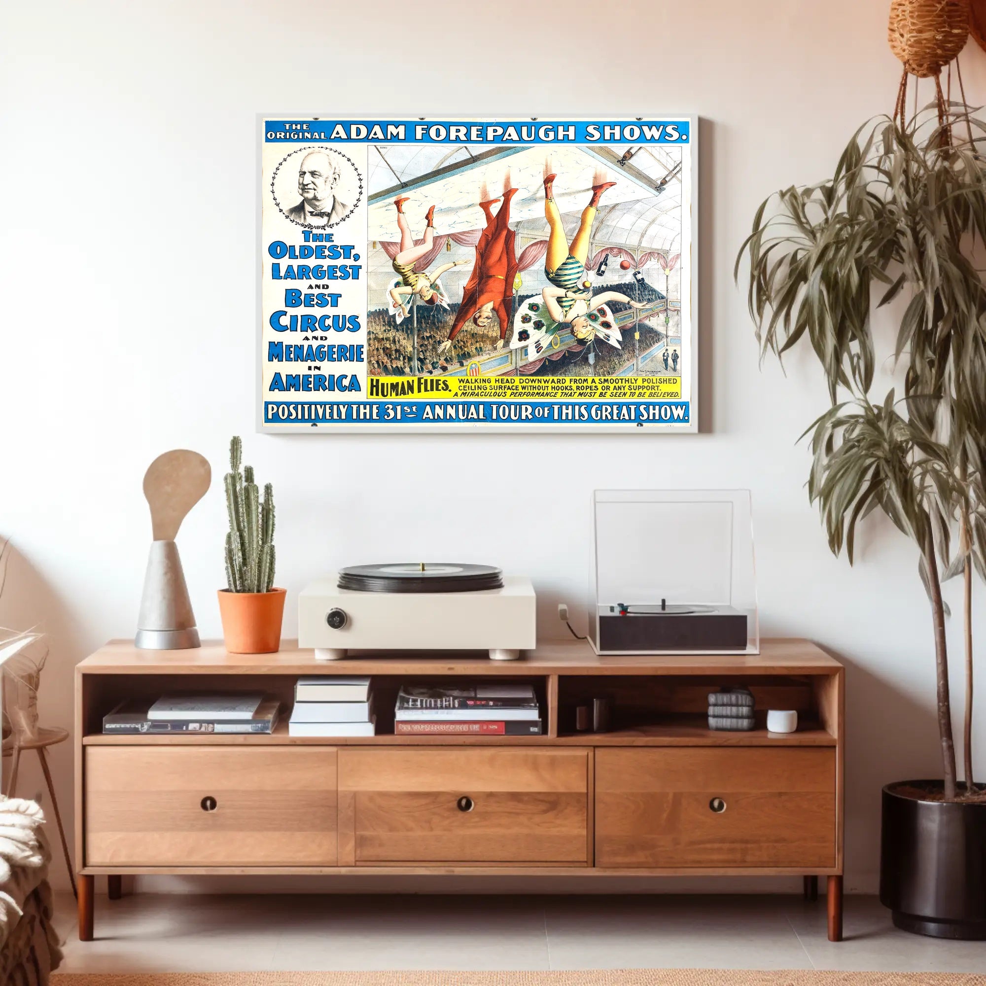 Adam Forepaugh Shows – 31st Annual Tour Poster