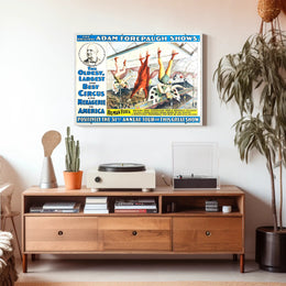 Adam Forepaugh Shows – 31st Annual Tour Poster