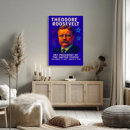 Theodore Roosevelt 26th President Poster
