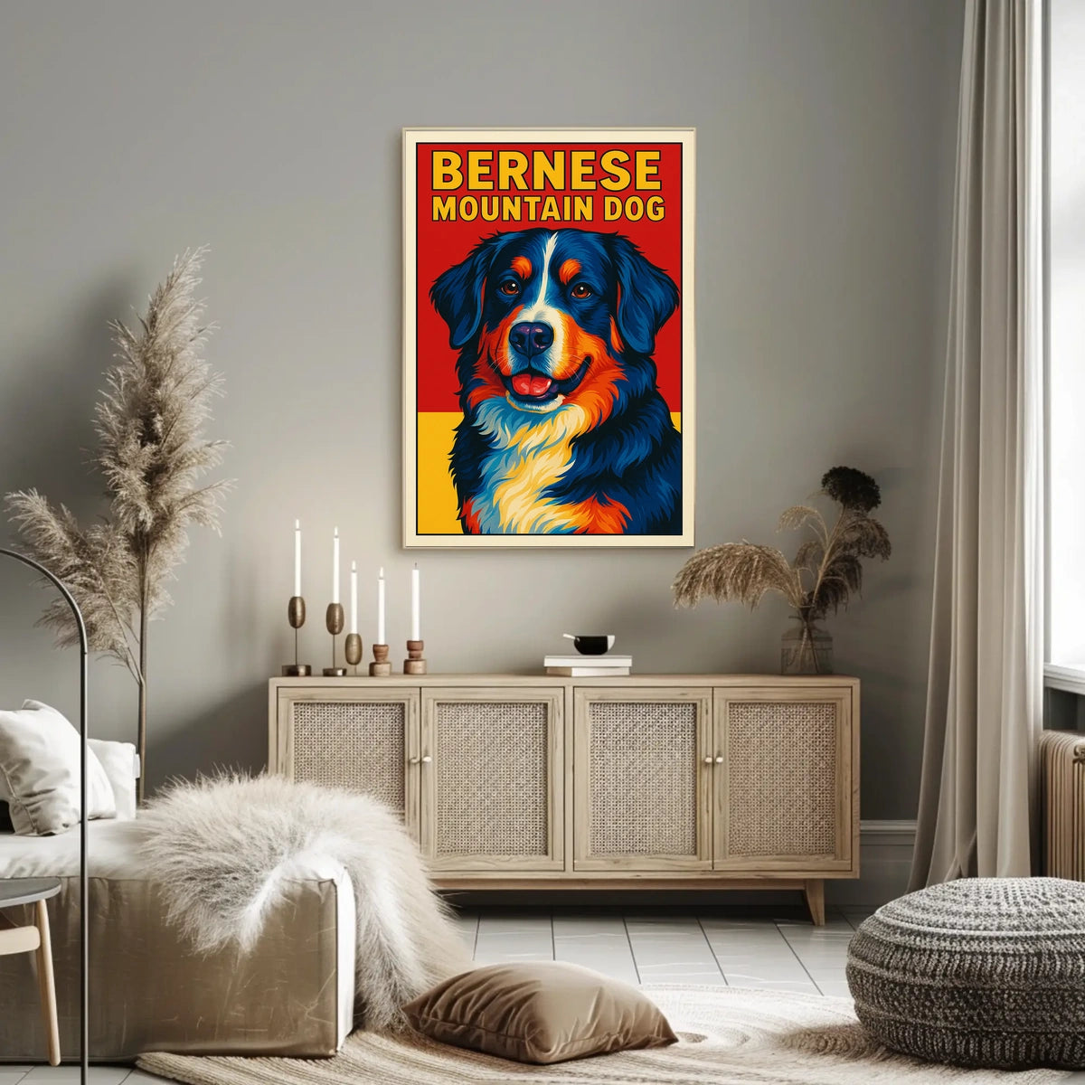 Bernese Mountain Dog Poster