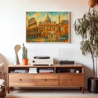 Rome, Italy A Timeless Cityscape Poster